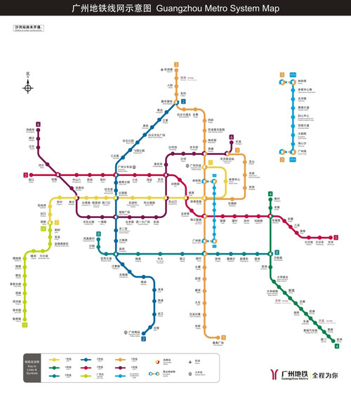 广州地铁最新路线图发布，揭示地铁发展背景与未来展望
